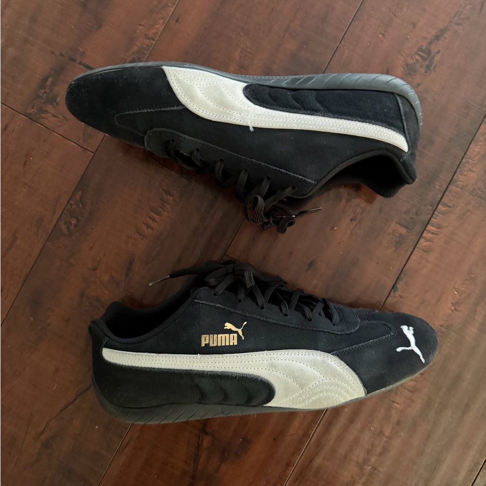 Puma Black and Gray Men's Sneakers